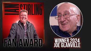 Manchester United's Ian Stirling Fan Award winner Joe Glanville