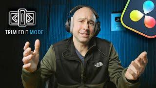 TRIM EDIT MODE for Faster Editing in DaVinci Resolve 18 | Quick Tip Tuesday!
