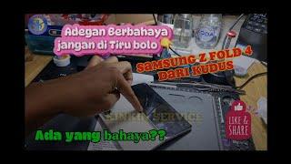 KASUS‼️Samsung Z Fold 4 Pergantian Engsel dan Flexybel Tengah | Problem Samsung ZFold4 Fix