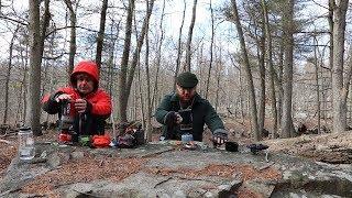 MSR Windburner vs Jetboil Zip | Freezing Temp Boil Race