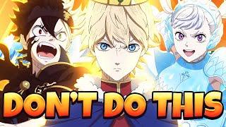 THIS WILL RUIN YOUR ACCOUNT - WATCH OUT FOR ANNIVERSARY!! | Black Clover Mobile