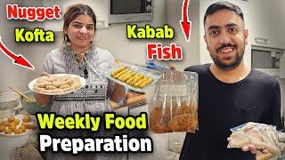 Sare Week Ka Khana Ek Din Mein Bana Diya | Germany Mein Weekly Food Preparation