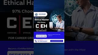 Become a Certified Ethical Hacker #ethicalhacking #cybersecurity #cehcertification