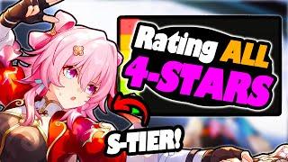 Is March 7th the BEST 4-star? (I rated ALL 4-star characters in Honkai: Star Rail.)