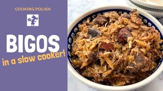 Hunter's Stew - How to Make Polish Bigos in a Slow Cooker