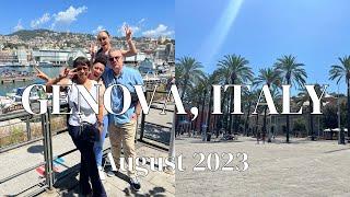 ITALY | A Boat Tour in Genova & Shopping Spree in Serravalle (Europe Roadtrip Ep. 4)
