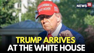 LIVE | Trump Arrives At White House Amid Speculation Over Direct Involvement In Middle East War