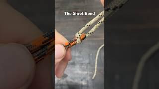 Hikers, Backpackers, & Campers- Sheet Bend Knot #backpacking #hikingguide #hiking  #hikingtips