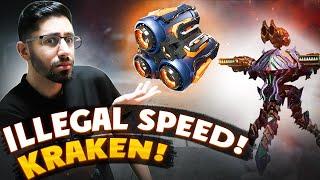 Illegal Speed! KRAKEN INDRA w/ 2 Titan Accelerator Smashing Everything | War Robots Max Gameplay WR
