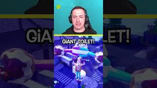 Is That a Giant Toilet?  #fortnite #fortniteclips