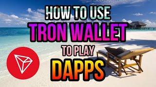 HOW TO USE TRON WALLET CHROME EXTENSION FOR DAPPS!