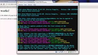 Ubuntu Web Server from scratch, free web hosting (LAMP, FTP, Webmin, PHPMyAdmin, SSH) [HD]