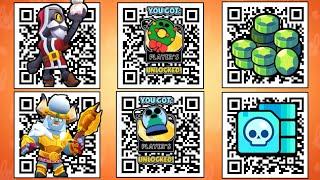 ALL WORKING QR CODE FOR BRAWL STARS  QR CODE IN BRAWL STARS  NEW GIFTS QR CODE  BRAWL STARS