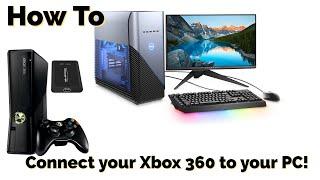 Easiest Way To Connect your Xbox 360 To Your PC!