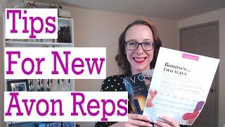 My Top Tips for New Avon Reps