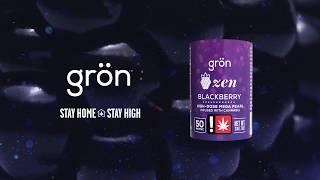 Grön - Zen: Blackberry High-Dose Mega Pearl 50mg THC