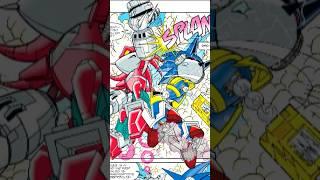 Mecha Madness #sonicthehedgehog #metalsonic #archiesonic