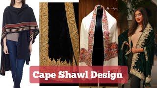 Cape Shawl Casual outfit Design 2022 | Fashion Glamour