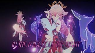 Yae Miko Edit- In The Middle of The Night