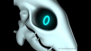 Undertale Gaster Blaster Model and Animation