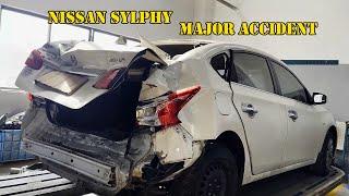 Nissan Sylphy Rear Crash Repair: Restoration Journey