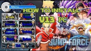 HOW TO INSTALL JUMP FORCE MUGEN V13 ON PC