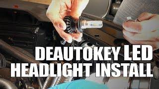 DeAutoKey LED Kit - Headlight Installation for MK6 VW Jetta