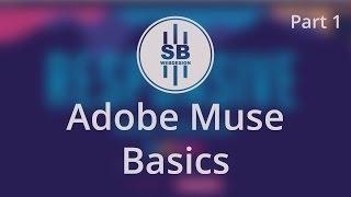 The Basics of Adobe Muse CC [1/2] | Tutorial | German