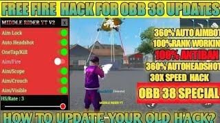 Free Fire Hack free fire obb 38 hack| ff Hack Mod Menu Download  | Ffh4x | Free Fire Headshot Hack