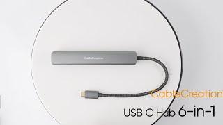 CableCreation USB-C Hub with 4K 60Hz HDMI & USB C Data Port