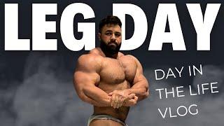 BODYBUILDER DAY IN THE LIFE | QUAD WORKOUT | EPISODE 2