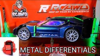 ARRMA VENDETTA GETS RCAWD METAL DIFFERENTIALS INSTALLED