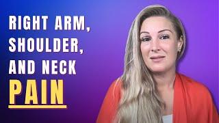 Ask Evette: Pain in the right arm and shoulder in the neck | EVETTE ROSE