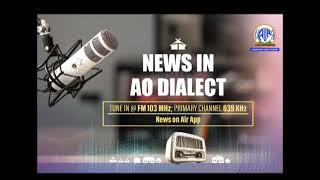 Akashvani News Kohima Ao Dialect Bulletin on May 20, 2025