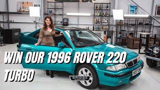 Enter to WIN our 1996 Rover 220 Turbo 'Tomcat'