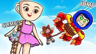 CLIMB THE BIGGEST BALLERINA CAPPUCCINA TOWER IN ROBLOX !!