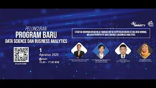 Live Streaming Peluncuran Program Baru BINUS University: Data Science dan Business Analytics