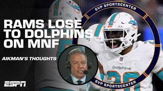 DEMORALIZING LOSS for the Rams!  - Troy Aikman's thoughts on the Dolphins' MNF win | SC with SVP