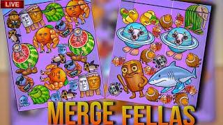 Merge fellas Puzzle   ITALIAN BRAINROT #mergefellas #livestream  #ytshorts #vikramplayzlive