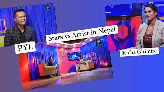Stars vs Artist | Richa Ghimire | PYL SHOW | Pasang Yonzon Lama