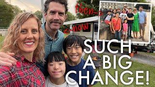 OUR TRAVELING FAMILY KEEPS SHRINKING!