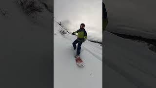Сноуборд, Малая Двина, февраль 2024