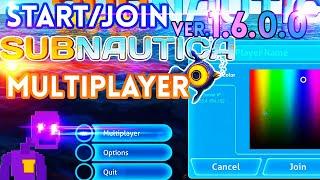 How to Start/Join A Subnautica Multiplayer Nitrox Server (*OUTDATED* 1.6.0.0) -Subnautica Nitrox