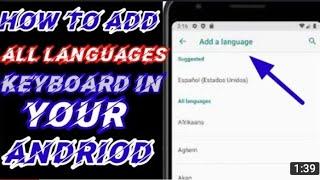 How to Apply All Language Keyboard in Your Android Mobile || Hit4U ||