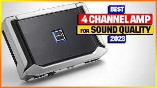 Best 4 channel amp for sound quality Reviews 2024 - Top 6 Picks