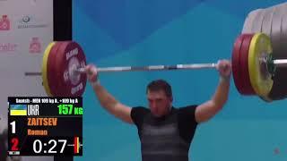Zaitsev Roman (UKR) Men 109 , Grodno, Belarus 