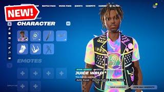 All Fortnite New Leaked JUICE WRLD Skin, LUCID DREAMS Emotes, All Cosmetics