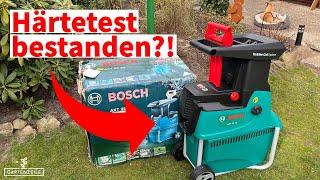 Bosch Häcksler AXT 25 TC im Praxistest - Unser Fazit nach fast 2 Jahren!