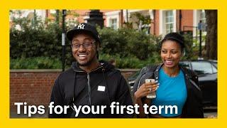 Tips for your first term