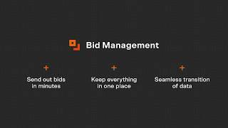 Procore Bid Management Production Demo